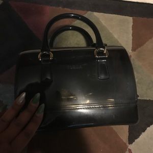 Small FURLA carry hand bag